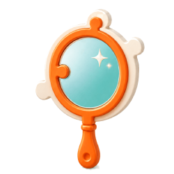 Clock and speech bubble with puzzle piece representing faster understanding of business value